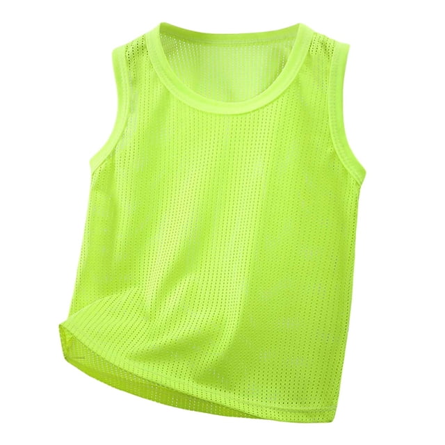 Hiiyo Boys Athletic Quick Drying Tank Top Breathable Summer Sleeveless Tops