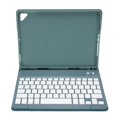 thumbnail image 1 of Tablet Keyboard Case, Backlit Magnetic Wireless Tablet Keyboard Case PU TPU with Pen Holder for 9.7 Inch Tablets Pink,Green, 1 of 7