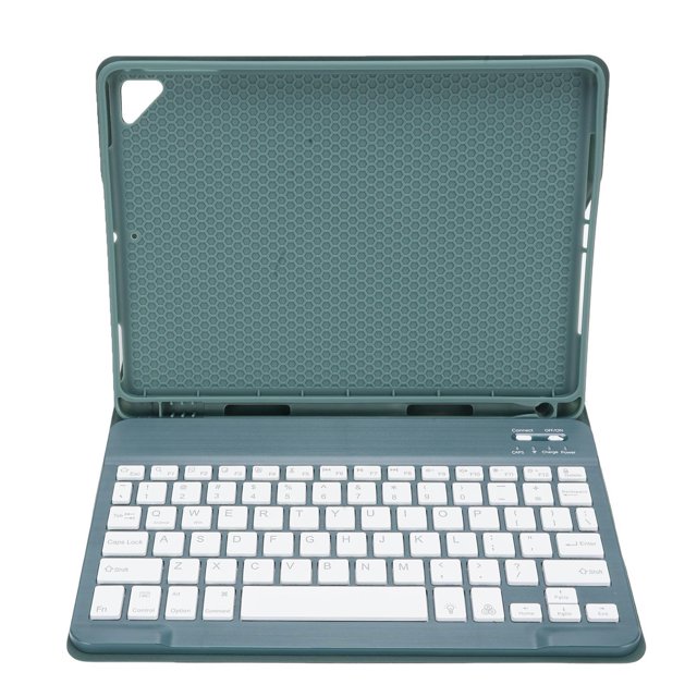 Tablet Keyboard Case, Backlit Magnetic Wireless Tablet Keyboard Case PU TPU with Pen Holder for 9.7 Inch Tablets Pink,Green