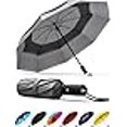 thumbnail image 2 of Repel Umbrella Windproof Travel Umbrellas for Rain - Easy Auto Open Close, Durable & Compact Umbrella, Strong Fiberglass Frame, Waterproof Canopy - Backpack, Purse, Portable Umbrella for Travel, 2 of 4