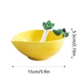 thumbnail image 2 of Product CategoryTableware 2 | Ceramic Bowl Set for Kitchen Home | Hand Painted Fruit Design | Versatile Kids Dish for Dining and Snack, 2 of 5