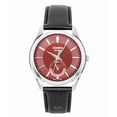 thumbnail image 1 of Casio Analog Leather Strap Red Dial Quartz MTP-B315L-4AV Men's Watch, 1 of 1