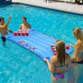 thumbnail image 2 of Table Gonflable de Beer Pong, Fête à la Piscine Gonflable, Radeau Flottant, Fête à la Piscine Gonflable, Radeau Flottant, Matelas Pneumatique de Beer Pong Multifonction, Table de Beer Pong Gonflable pour la Plage, 2 of 8