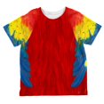 thumbnail image 1 of Halloween Scarlet Macaw Parrot Costume All Over Toddler T Shirt, 1 of 2