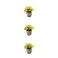 thumbnail image 1 of Decodeary Green Eco-friendly Artificial Money Tree In Pot Long-lasting Durability Realistic Appearance orange rose 3Set, 1 of 6