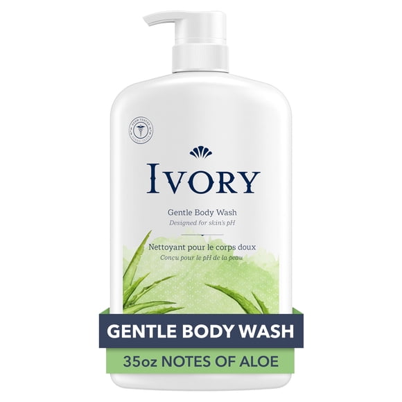 Ivory Nettoyant pour le Corps Doux, Notes d'Aloès