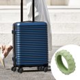 thumbnail image 4 of Valises Cabine avec Roues Combinaison Valise Housse de Protection en Gel de Silice Valise à Roulettes Housse de Roue Universelle Silencieuse Réduction du Bruit des Roues Housse de Protection pour Roulettes Peut Augmenter la Résistance à l'Usure, 4 of 6