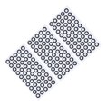 thumbnail image 1 of Marker 1200 Pcs 3D Scanning Marker 6mm ID 10mm OD High Reflective Strong Adhesive 3D Tracking Dot Reference Point Marker, 1 of 7
