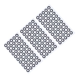 Marqueur 1200 Pcs 3D Marqueur de balayage 6mm ID 10mm OD Haute Réflectif Fort Adhésif 3D Marqueur de point de référence de suivi des points
