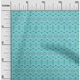 thumbnail image 1 of oneOone Cotton Silk Fabric Chevron & Triangle Geometric Printed Fabric 1 Yard 42 Inch Wide, 1 of 4
