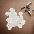 thumbnail image 3 of OULII 100pcs Pegboard Hooks Protector Peg Hook Disc PE Inventory Control Storage Organization, 3 of 8