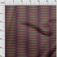 thumbnail image 3 of oneOone Cotton Flex Purple Fabric Geometric Craft Projects Decor Fabric Printed By The Yard 40 Inch Wide, 3 of 4