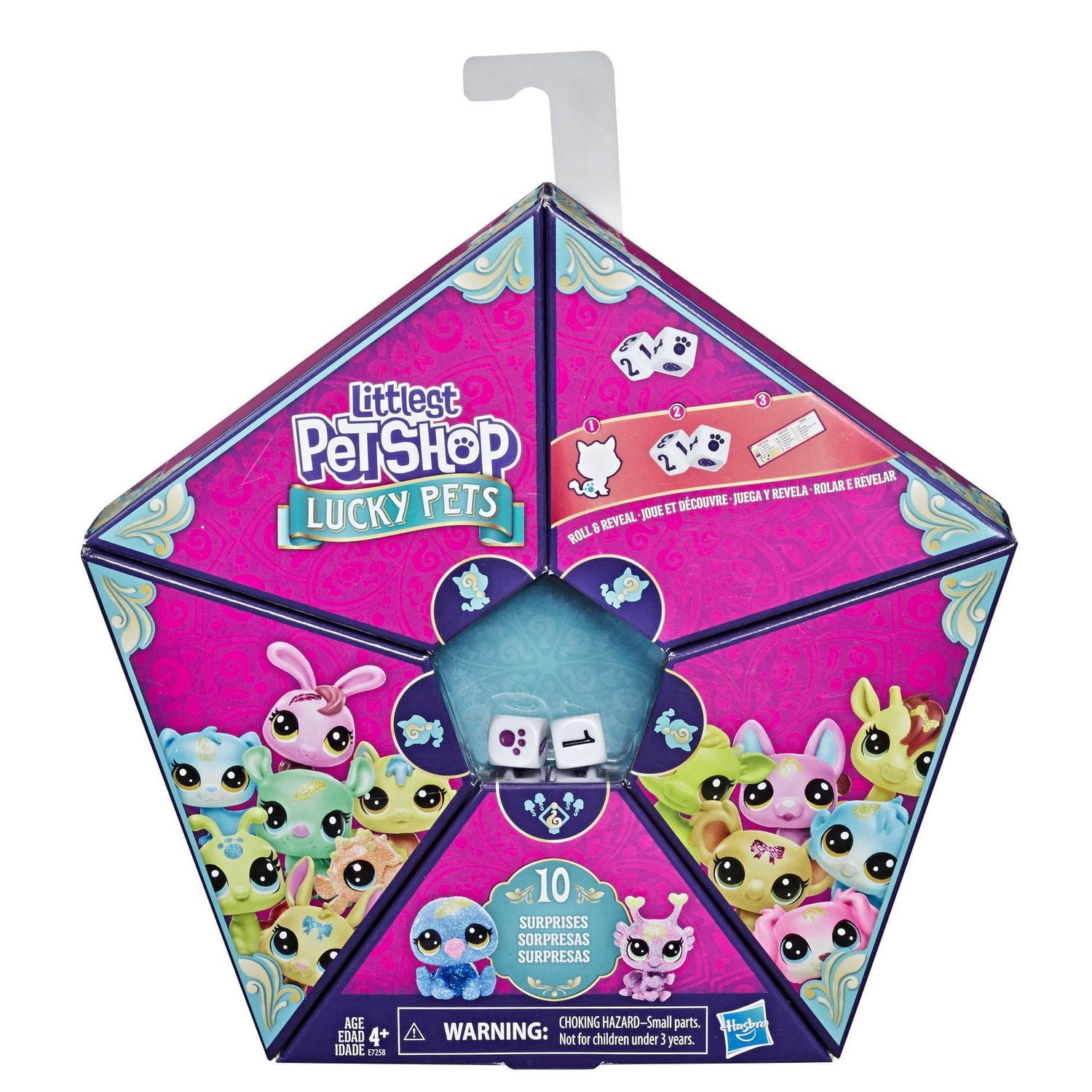Littlest Pet Shop Lucky Pets Fortune Crew Surprise Pet Toy, 150+ to Collect