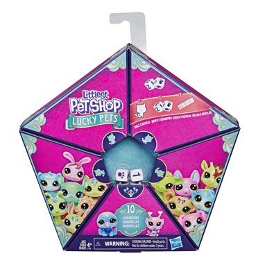 Littlest Pet Shop Lucky Pets Fortune Crew Surprise Pet Toy, 150+ to Collect