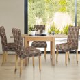 thumbnail image 3 of Unique Bargains Dining Chair Cover Stretch Chair Cover Slipcover Bar Stool Seat Cover, 3 of 10