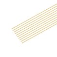 thumbnail image 1 of Unique Bargains 0.4mm x 400mm,Brass Round Wire,Assorted Half Hard Wire for Jewelry Making,10Pack, 1 of 5
