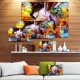 thumbnail image 2 of Tiger Design Art Layers of Inner Paint Canvas Print, 2 of 3