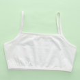 thumbnail image 4 of MIASHUI Girls Sports Bras Lightweight Seamless Crop Top Training Bra,White,9-13 Years, 4 of 9