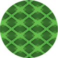 thumbnail image 1 of Ahgly Company Tapis Rond Lavable en Machine Intérieur Transitionnel Vert, 8 Pieds Rond, 1 of 7