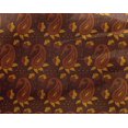 thumbnail image 4 of oneOone Georgette Viscose Fabric Leaves|Floral & Paisley Block Print Sewing Fabric BTY 42 Inch Wide, 4 of 4