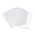 thumbnail image 1 of CUITING 200 Pcs Protecteurs de Documents Pinces à Classeur en Papier Transparent Sans Acide, 1 of 5