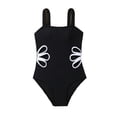 thumbnail image 1 of REDARER Girls' Swimsuit with Adjustable Straps – One-Piece Bathing Suit,Size 11-12 Years, 1 of 7
