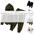thumbnail image 2 of Long Sleeve Top, Comfortable Hooded Set with Elastic Waist Pants for Kids, 2 of 6