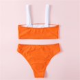thumbnail image 4 of REDARER Girls' Gradient Sport High-Waist Two-Piece Bikini Set,Size 10-11 Years, 4 of 6