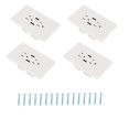 thumbnail image 1 of USB Wall Outlet USB Wall Charger US Wall Socket Charger US Wall Socket Electrical Outlet Panel For Home Office, 1 of 8