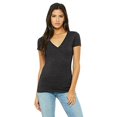 thumbnail image 1 of Bella + Canvas Ladies' Jersey Short-Sleeve Deep V-Neck T-Shirt -, 1 of 2