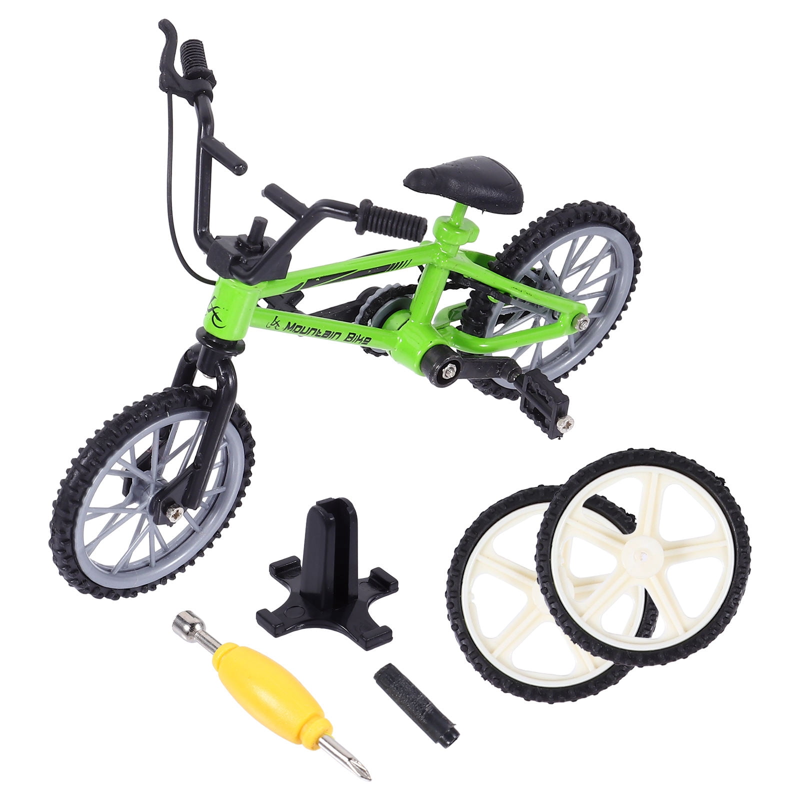 HONMEET 1 Set Green Finger Mountain Bike for Coordination Exercise Indoor Gaming Finger Sports Enthusiasts