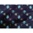 thumbnail image 4 of oneOone Cotton Cambric Fabric Ikat Style Kasuri Print Sewing Fabric BTY 56 Inch Wide, 4 of 4