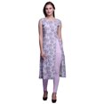 thumbnail image 1 of Bimba Sleeveless Printed Summer Kurti Straight Tunic DressesForWomen, 1 of 6