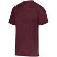 thumbnail image 2 of Augusta sportswear Boy's Attain Wicking Two Button Baseball Jersey, 2 of 2