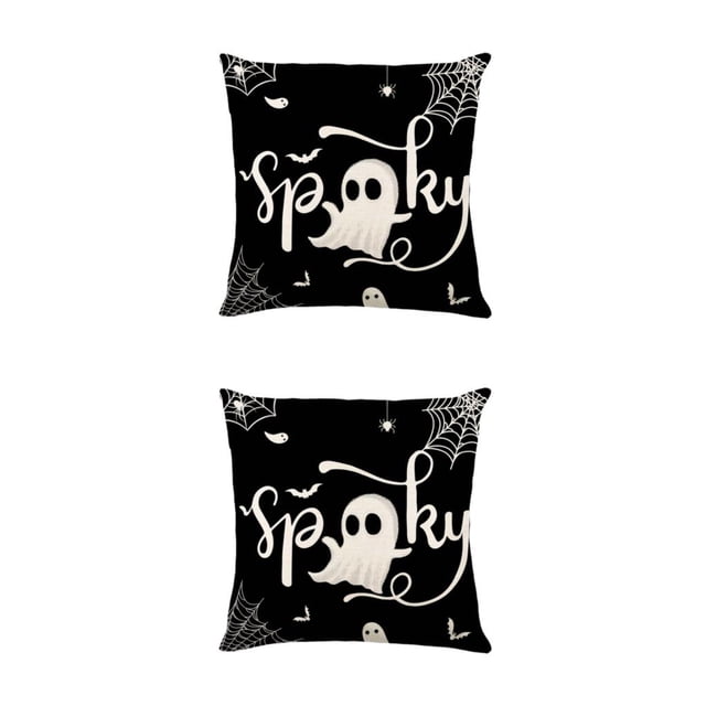 Redempat Breathable And Wrinkle-resistant Halloween Throw Pillow Covers For Spooky Style JYM328-2 2Set