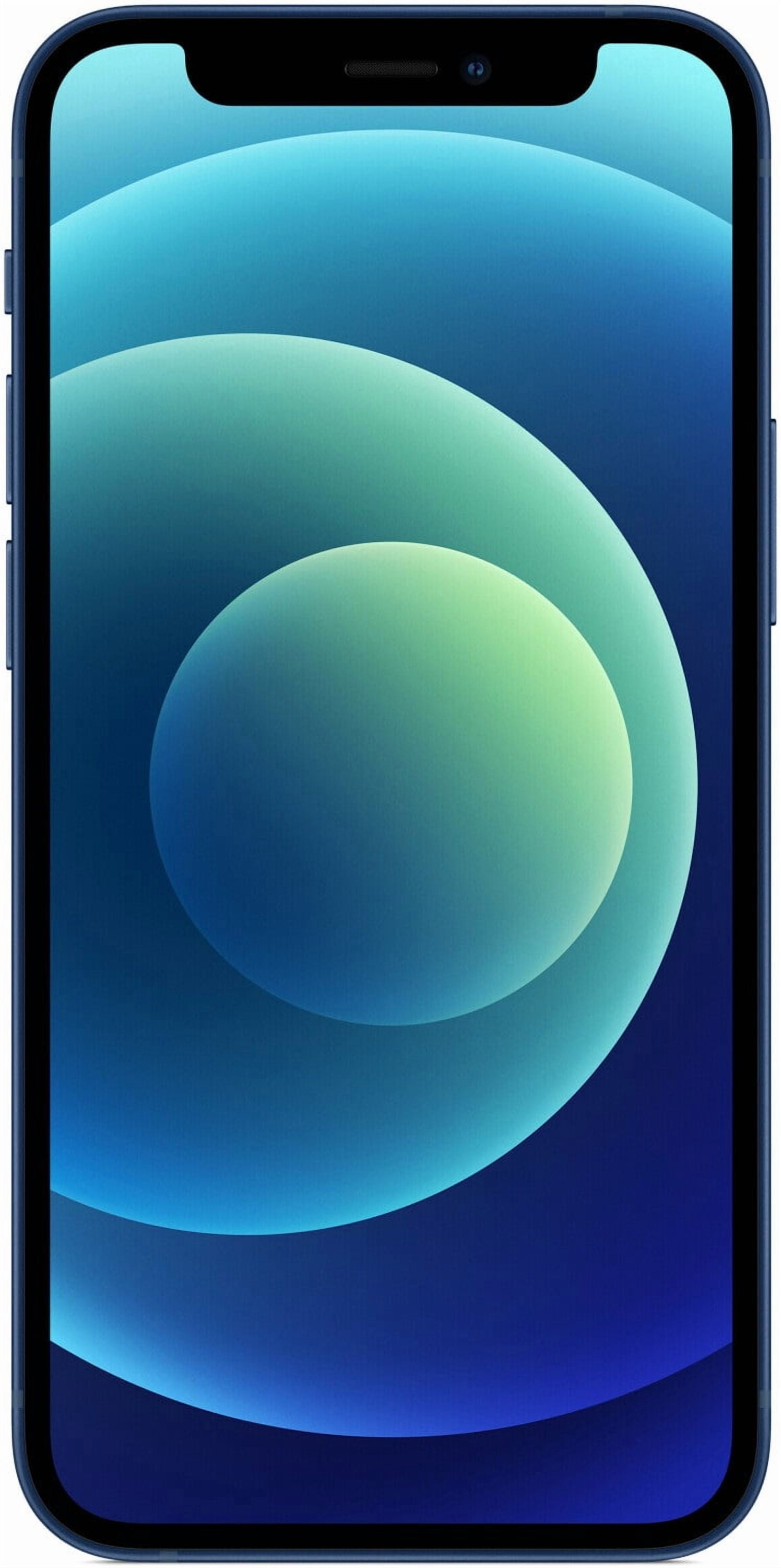 Refurbished Apple iPhone 12 - 64GB – Blue – 12MP Dual Rear & 12MP