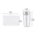 thumbnail image 2 of Clear Silicone Nail Stamper for DIY Manicure with Precision, 2 of 3