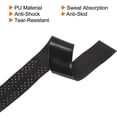 thumbnail image 4 of Unique Bargains 43.3' Non-Slip PU Tennis Racket Overgrip Tape Wraps with Hole Black 6 Pack, 4 of 7