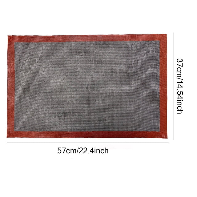 Agiferg Tapis de Cuisson en Silicone Perforé Pain Macaron Biscuits Tapis de Four Antiadhésif