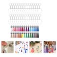 thumbnail image 3 of 1 Set of Creative Key Chain Pendant Acrylic DIY Jewelry Hanging Ornaments, 3 of 8