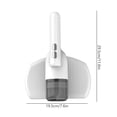 thumbnail image 3 of Dvkptbk Vacuum Cleaner Handheld Vacuum Cleaner Mattress Wireless Bed Vacuum Cleaner Mattress Cleaner High-Frequency Double Beat Suitable for Bedding Sofa Other Fabric Surfaces Home Essentials, 3 of 8