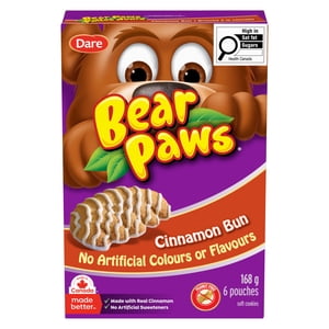 Bear Paws Cinnamon Bun 168g