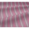 thumbnail image 4 of oneOone Viscose Jersey Fabric Multicolor Stripe Print Fabric BTY 60 Inch Wide, 4 of 4