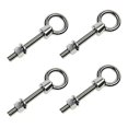 thumbnail image 1 of US Cargo Control Stainless Steel Shoulder Eye Bolts - Type 316-1/2" x 4" L - 4 Pack, 1 of 3