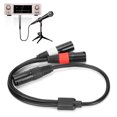 thumbnail image 4 of Câble Xlr Mâle à Double Xlr Mâle Câble Xlr Mâle 5 Broches Câble Xlr Y-splitter Câble de Connexion Microphone JORINDO JD6079 5 Broches Xlr Mâle à Double Câble Xlr Mâle 3 Broches YSplitter, 4 of 8