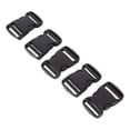 thumbnail image 3 of Release Buckle, Plastic Double Sided Adjustable Durable To Use Strap Buckle 5Pcs  For Art Crafts For Home For 20mm Width Strap,For 25mm Width Strap,For 32mm Width Strap,For 38mm, 3 of 8