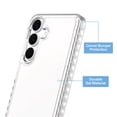 thumbnail image 3 of onn Protective Gel Phone Case for Samsung Galaxy S26 FE / S25 FE - Clear, 3 of 7