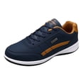 thumbnail image 1 of Espadrilles pour Hommes en Liquidation, à Enfiler, Talon Compensé, Semelle Souple, Espadrilles à Semelle Souple, Bout Rond, Respirantes, Course, Chaussures Western, Mode, Chaussures de Course pour Hommes, Chaussures pour Homme (Bleu Foncé, 8), 1 of 7