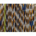 thumbnail image 4 of oneOone Georgette Viscose Fabric Stripe & Chevron Ikat Print Fabric BTY 42 Inch Wide, 4 of 4
