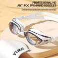 thumbnail image 1 of 1pc Waterproof Anti-fog Swimming Goggles, Swimming Equipment, 1 of 5